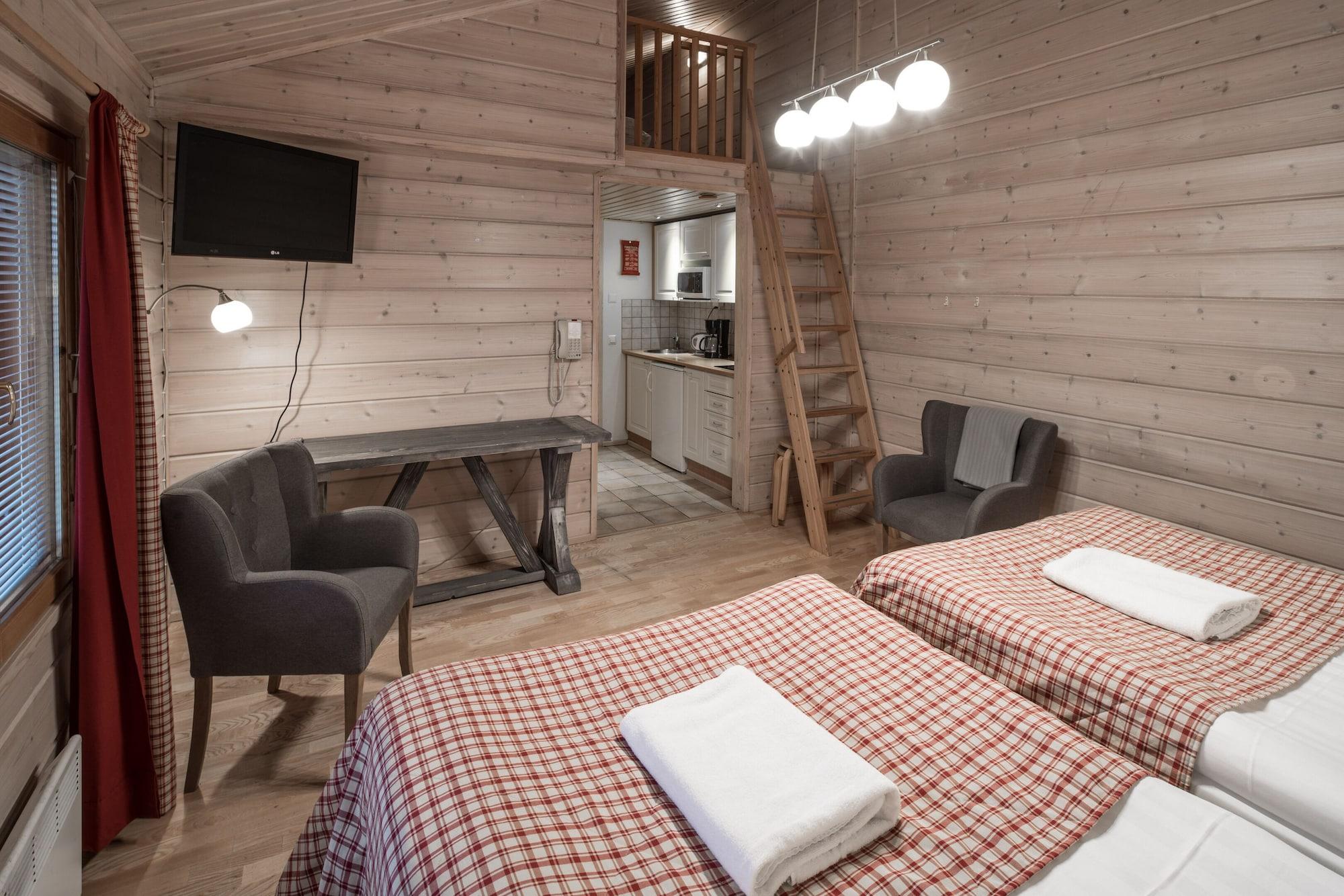 Lapland Hotels Ounasvaara Chalets Рованиеми Экстерьер фото